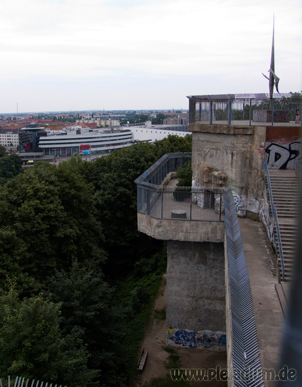 Auf dem Bunker Humboldthain