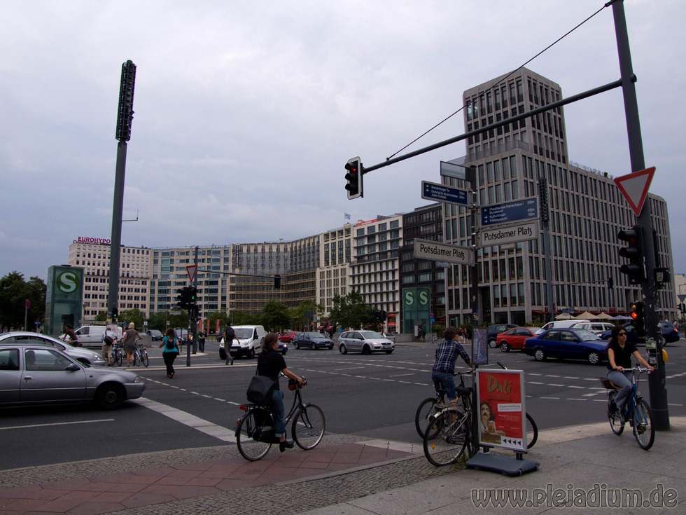 Blick über den Potsdamer Platz