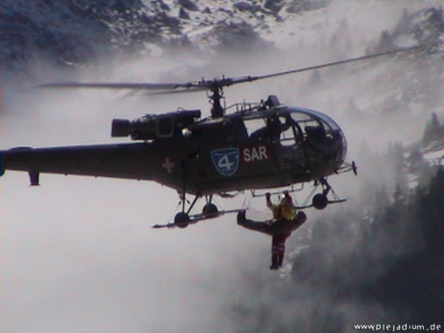 Luftrettung mit Hubschrauber