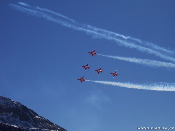 Patrouille Suisse an der Axalp