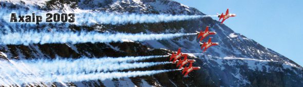 Fliegerschießen auf der Axalp 2003