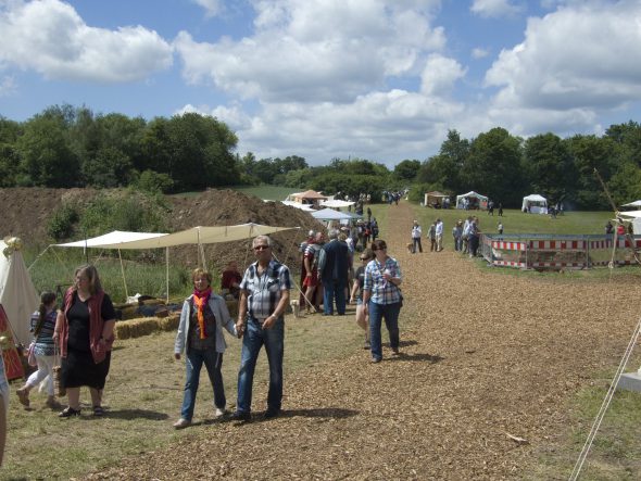 Römerfest auf der Ausgrabung 