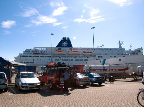 "Princess Seaways", unsere Fähre nach Nordengland