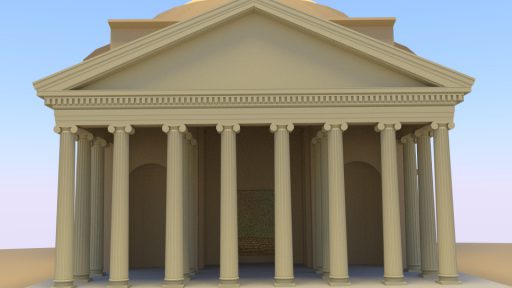 Pantheon 3D Rom Front