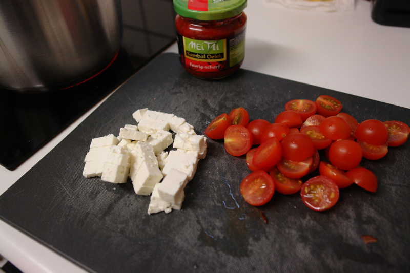 Tomaten und Feta