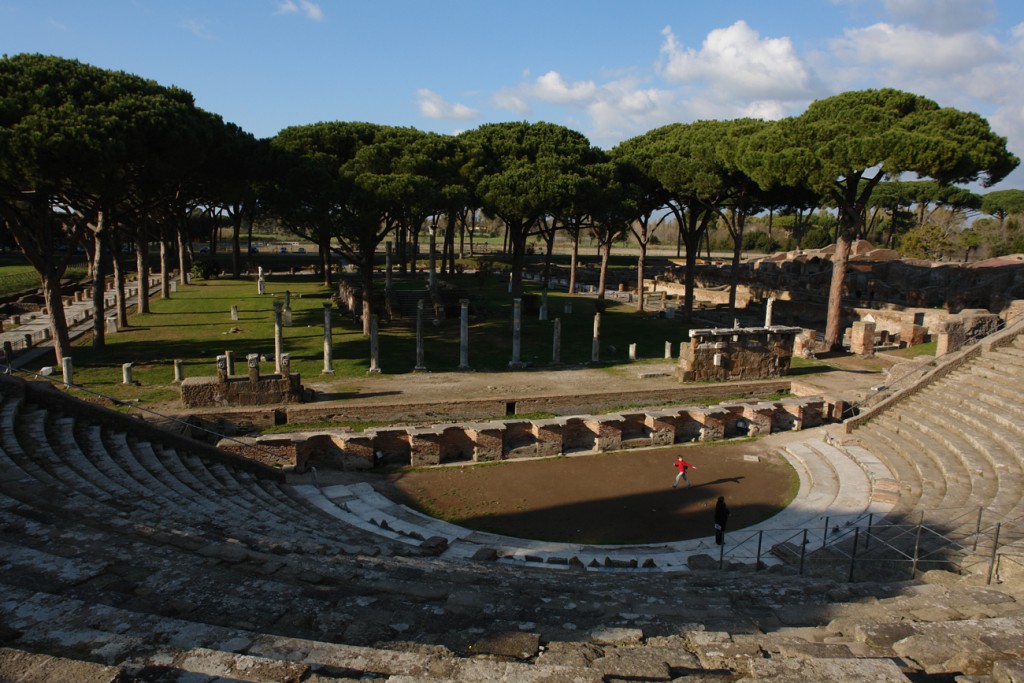 Theater in Ostia Antica