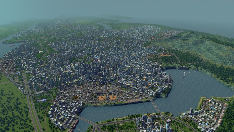 Cities Skylines: Eine Stadt mit über 200.000 Einwohnern