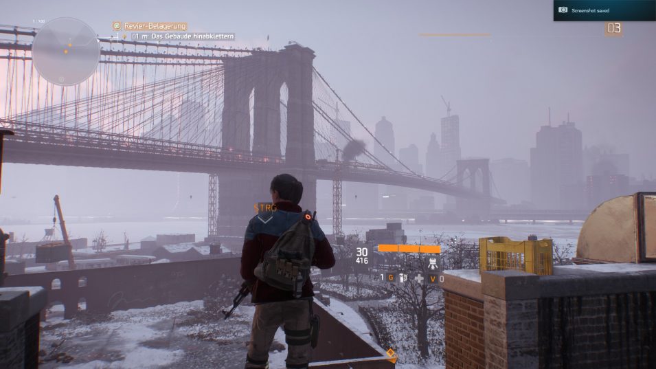 Die Brooklyn Bridge am Ende des äußerst gelungenen Tutorials