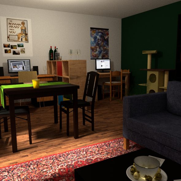 Blender und Innenarchitektur