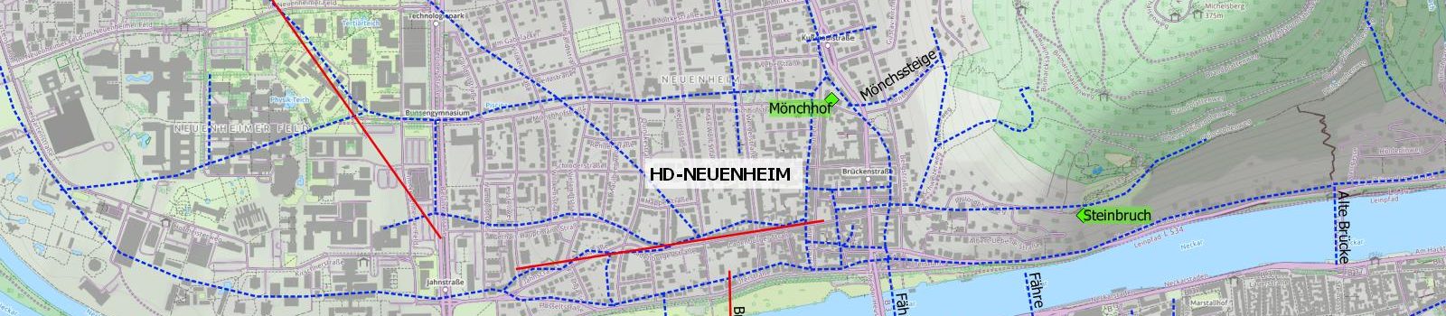 Fun with Maps (Teil 9) – Historische Karte auf modernem Stadtgrundriss