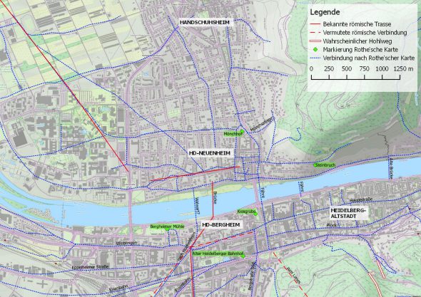 Fun with Maps (Teil 9) – Historische Karte auf modernem Stadtgrundriss