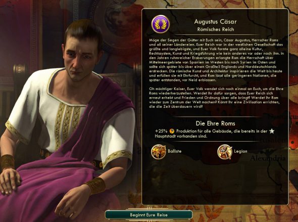 Civilization: Attila gegen Augustus im Stil von Cassius Dio :D