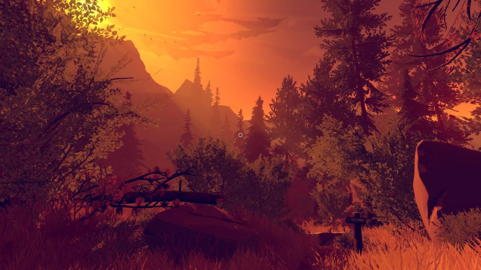 Firewatch Gameplay Screenshot