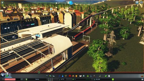 Mass Transit Monorail-Eisenbahn-U-Bahn-Knoten