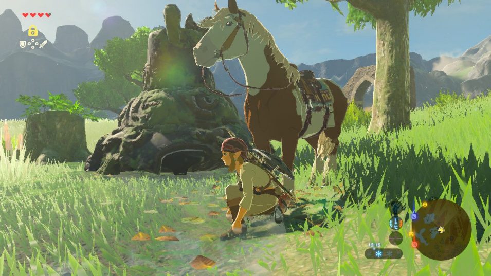 Link und sein Pferd