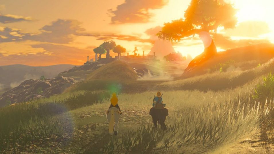 Breath of the Wild - Sonnenuntergang