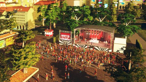 Cities Skylines Concerts Rockkonzert