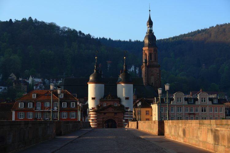 Heidelberger Alte Brücke 9.04.2017