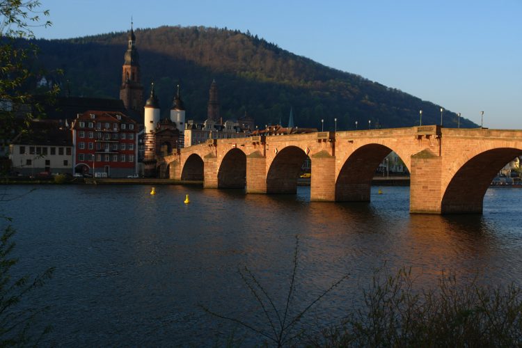 Heidelberger Alte Brücke 9.04.2017