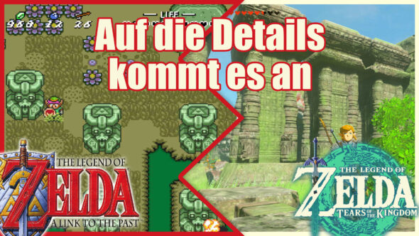 Die riesige Tears of the Kingdom-Welt und A Link to the Past