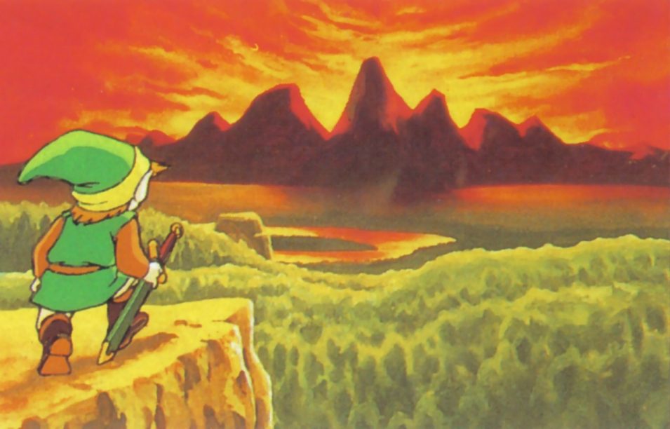 Hyrule-Artwork aus The Legend of Zelda