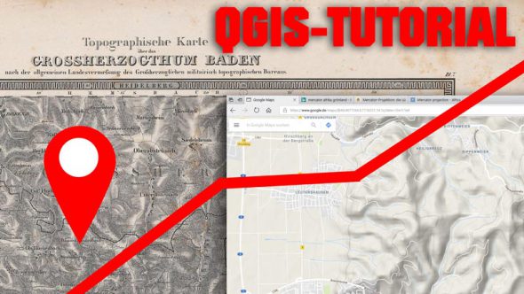 QGIS-Tutorial: Daten vektorisieren und Karte erstellen