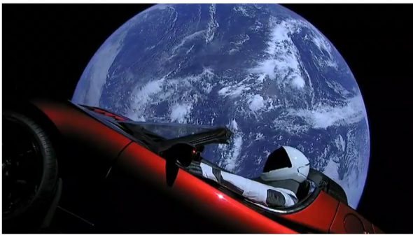 Euphorie über Falcon Heavy, einen Sportwagen und Visionen