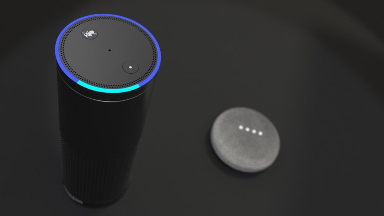 Amazon Echo von oben