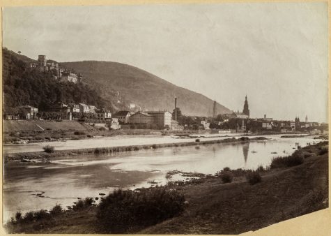 Heidelberg Richtung Westen (vor 1897)