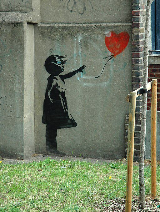 Banksy - Girl with balloon