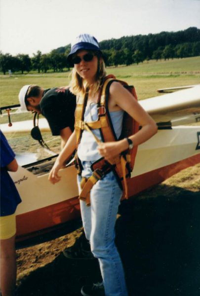 Ich 1999 bereit zum Flug mit der Ka-8