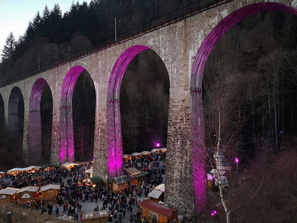 Viadukt über die Ravennaschlucht