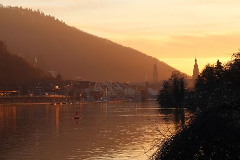 Goldene Stunde in Heidelberg