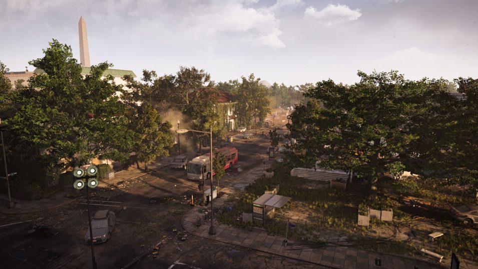 Verwilderte Straßenzüge in Division 2