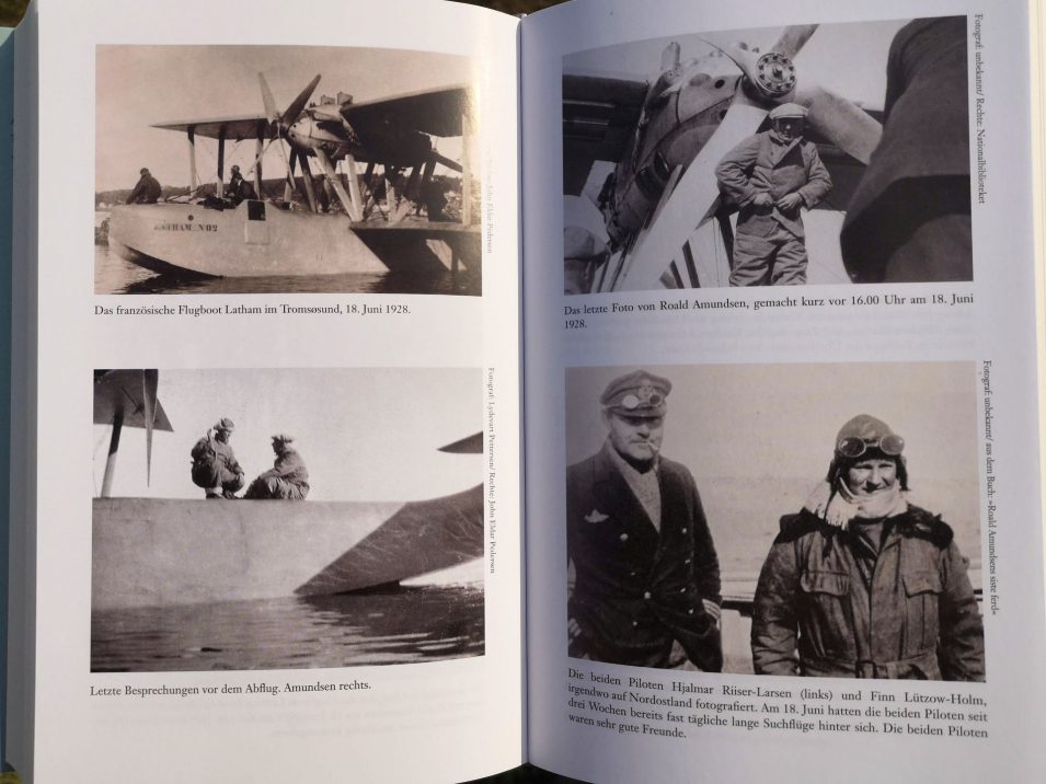 Fotos im Buch "Amundsens letzte Reise"