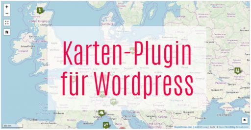 Karten-Plugin für Wordpress