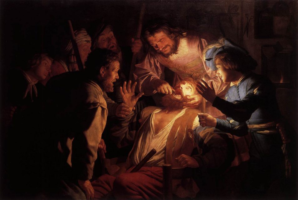 Gerard van Honthorst - Der Zahnarzt