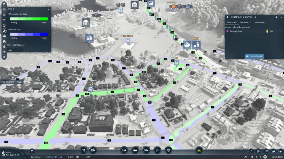 Overlay zur Nutzung der Infrastruktur