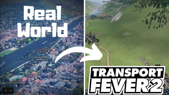 So importierst du eine Landschaft aus der echten Welt in Transport Fever 2