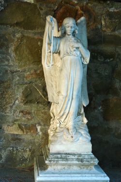 Das wird wohl die Madonna della Guardia an der Madonna della Guardia sein Ikone Madonna della Guardia
