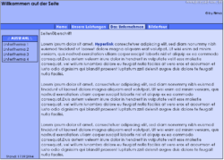 Vorlage für ein Design, das ich bisher nie verwendet habe. September 2004