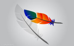 Federn mit Illustrator. November 2008