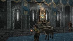 Thronsaal von Windhelm. Die waren immer sehr garstig zu mir da :( Windhelm