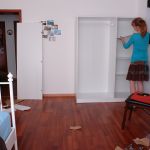 Regale reinmachen :D Schlafzimmer-Update