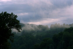 22.05.2014. Nebel im Tal.. 22.05.2014
