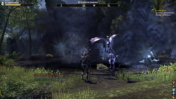 Ich und meine Beschwörungsviecher haben irgendeinen random-Dolmen zerstört ESO