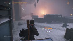 Lagerfeuerstimmung bei Schneefall Tom Clancy's The Division