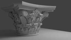 4.10.2014. Endlich anschaubar: Korinthisches Kapitell :D Korinthisches Kapitell