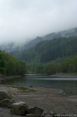 Irgendwann am 2. Tag zwischen Ost- und Westküste Schottlands Schottland 2003