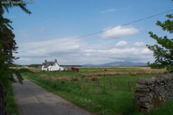 Von hier aus ging es auf einspurigen Straßen durch die Wildnis direkt nach Norden Schottland 2003